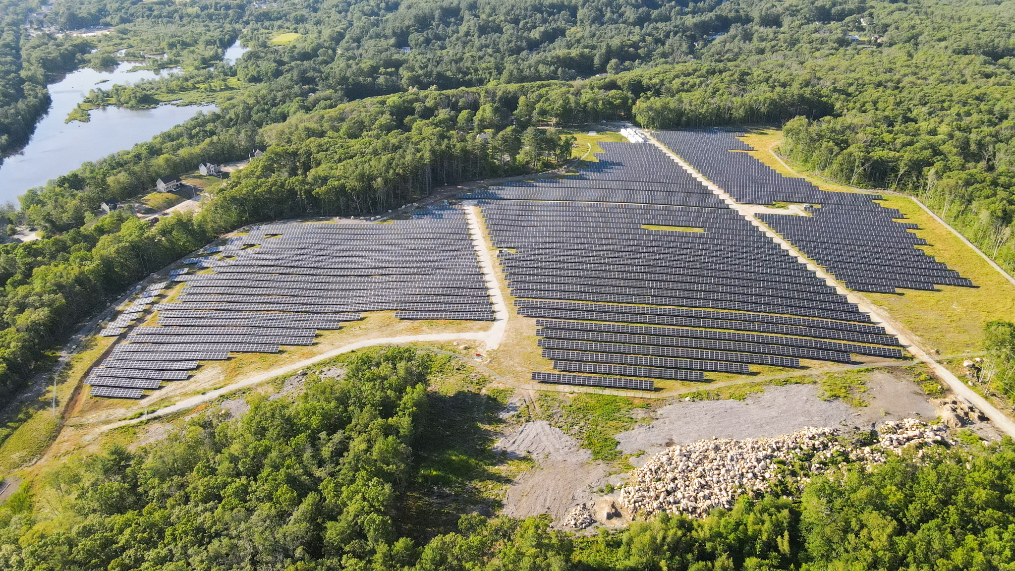 Puddon 1 community solar project in Nortbridge, MA