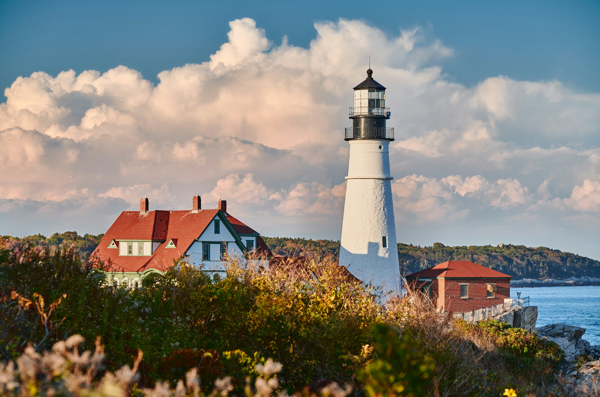 Portland Head Lighthouse, Maine, USA.