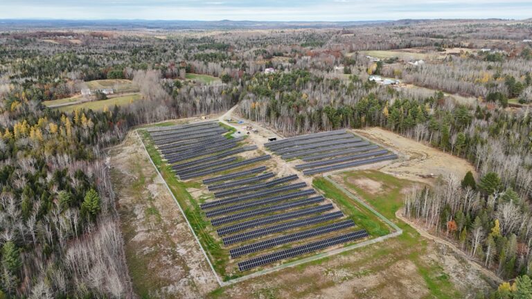 Located on Bangor Road in Troy, Maine, the project is a 1,472.25 kW DC / 995 kW AC solar array designed to generate approximately 1.8 million kilowatt-hours (kWh) of electricity annually, enough to power over 200 homes and offset more than 1,200 metric tons of carbon dioxide emissions each year.